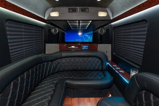 Luxury 10 Passenger Party Bus